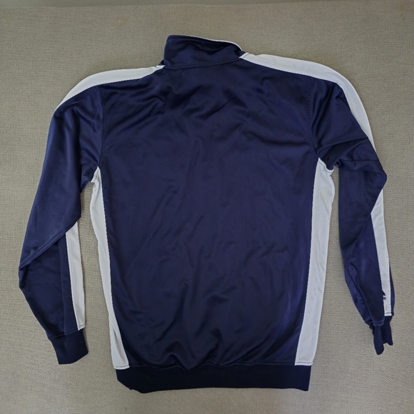 Majestic Chicago Cubs Track Blue Jacket Men's Size Medium - Picture 2 of 16